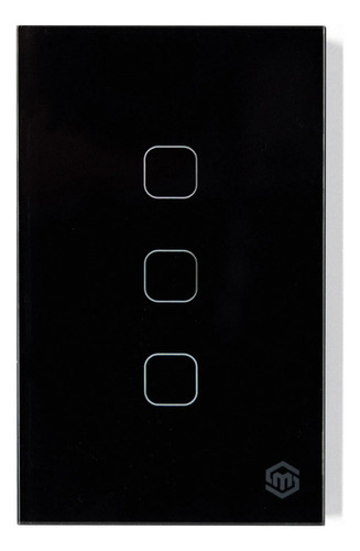 Tecla Touch Wifi Inteligente 3 Interruptores 10A 220v